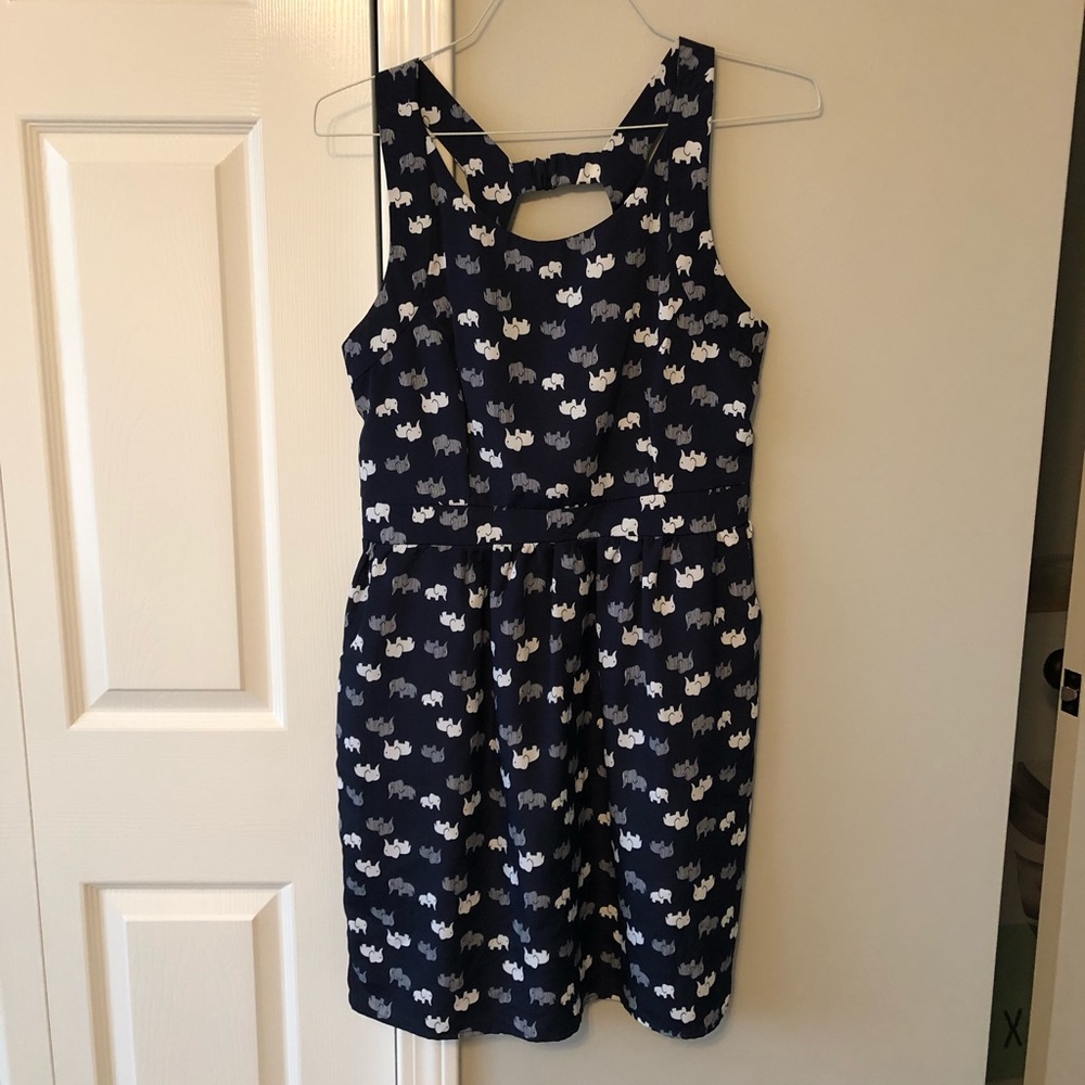 Anthropologie Elephant Dress